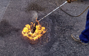 Hazleton flat roofing repairs