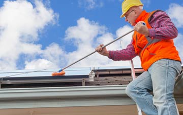 Hazleton soft wash roof cleaning