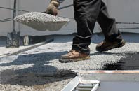 find rated Hazleton flat roofing replacement companies